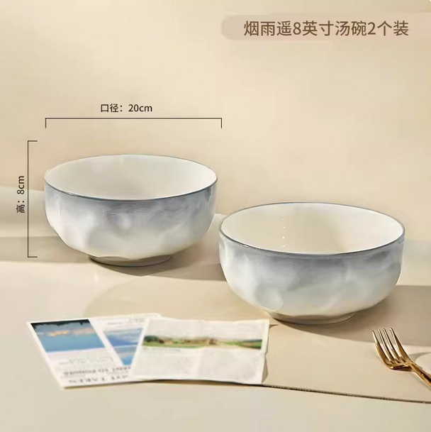 高级感汤碗大号家用